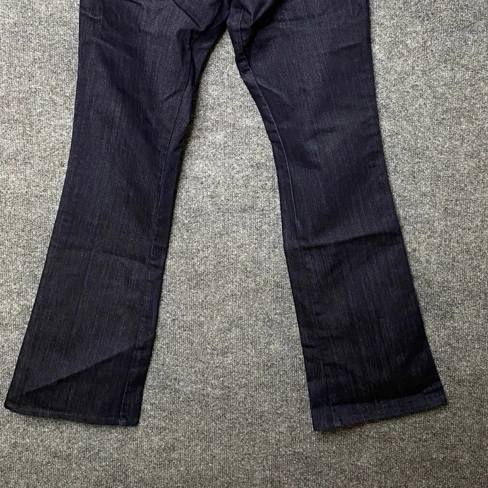 Buffalo David Bitton Bianca Regular Rise Stretch Flare Jeans Dark Wash Size‎ 28